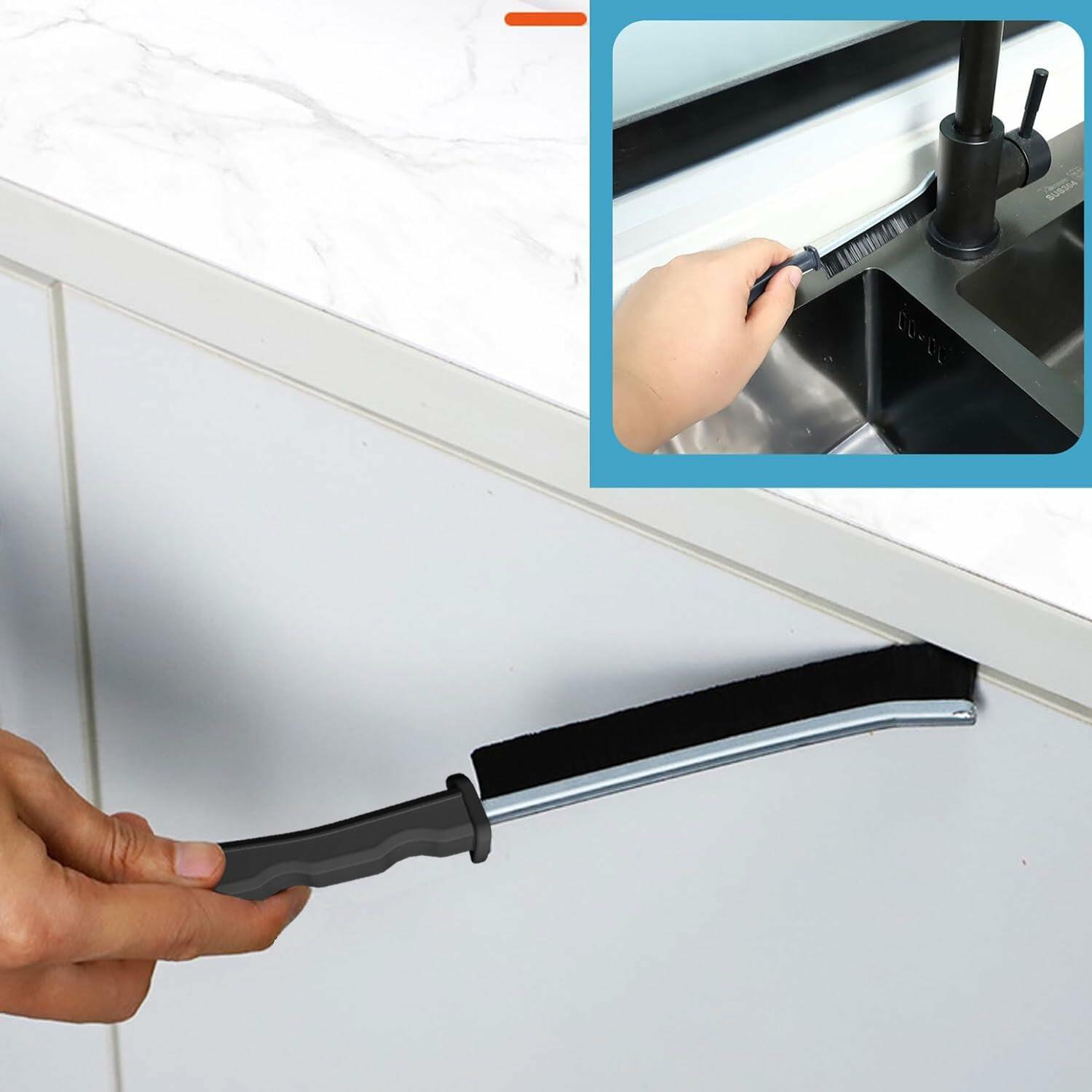 AUDELN Crevice Cleaning Brush Tool Multifunctional Bathroom Kitchen 6Pcs