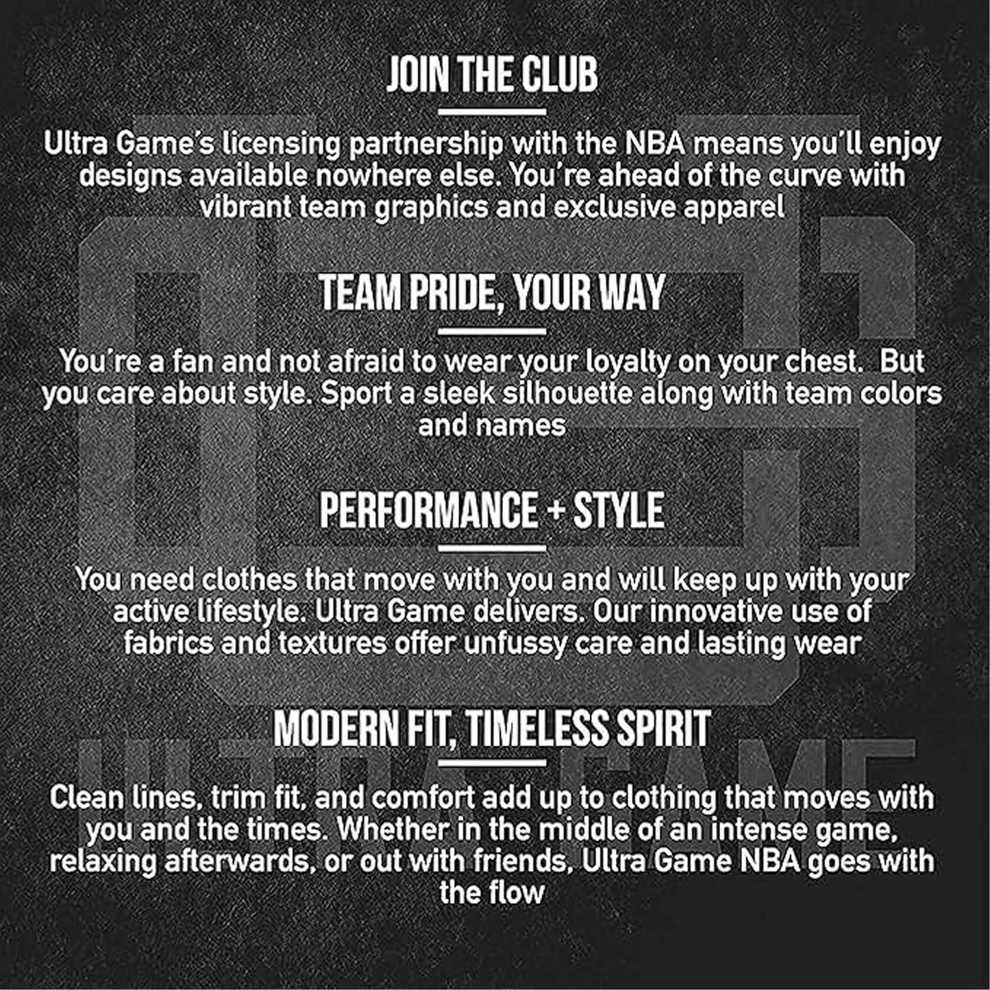 Ultra Game Boys' Mad Props T-Shirt Washington Wizards Heather Charcoal Size 8