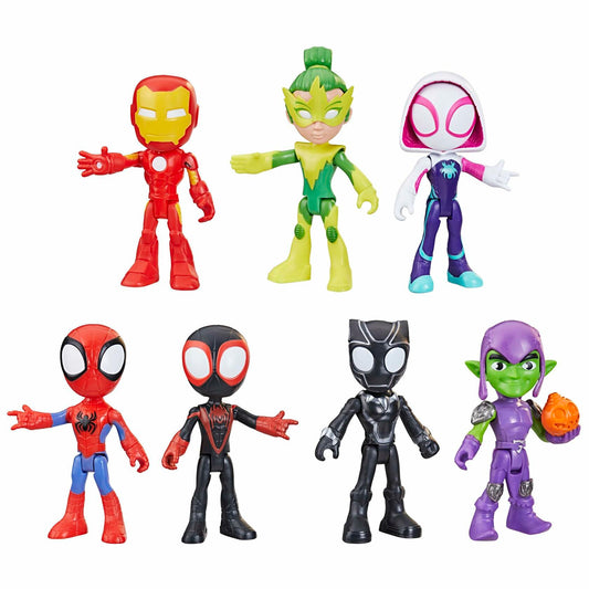[Like New] Marvel Spidey and His Amazing Friends Collectible Figure Multicolor 4" 1 Count