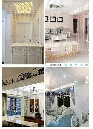 VOVOV 16 Pack 20" Clear K9 Optical Crystal Chandelier Pendants Beads