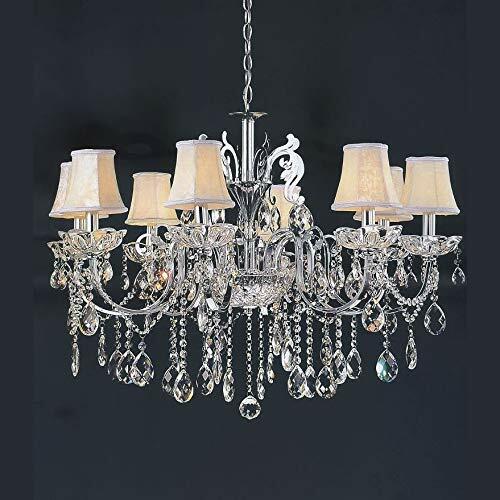 VOVOV 16 Pack 20" Clear K9 Optical Crystal Chandelier Pendants Beads