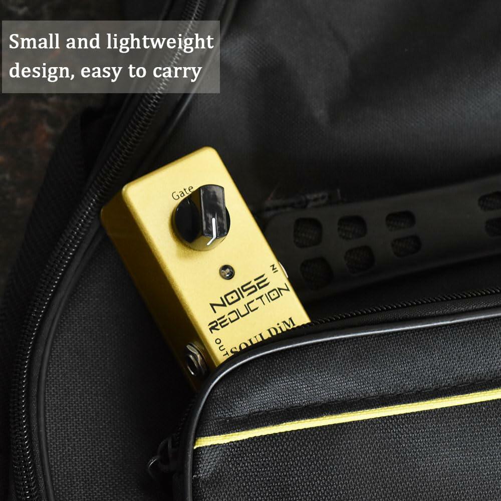 SoulDiM Noise Reduction Guitar Pedal Mini Noise Kill True Bypass for Bass