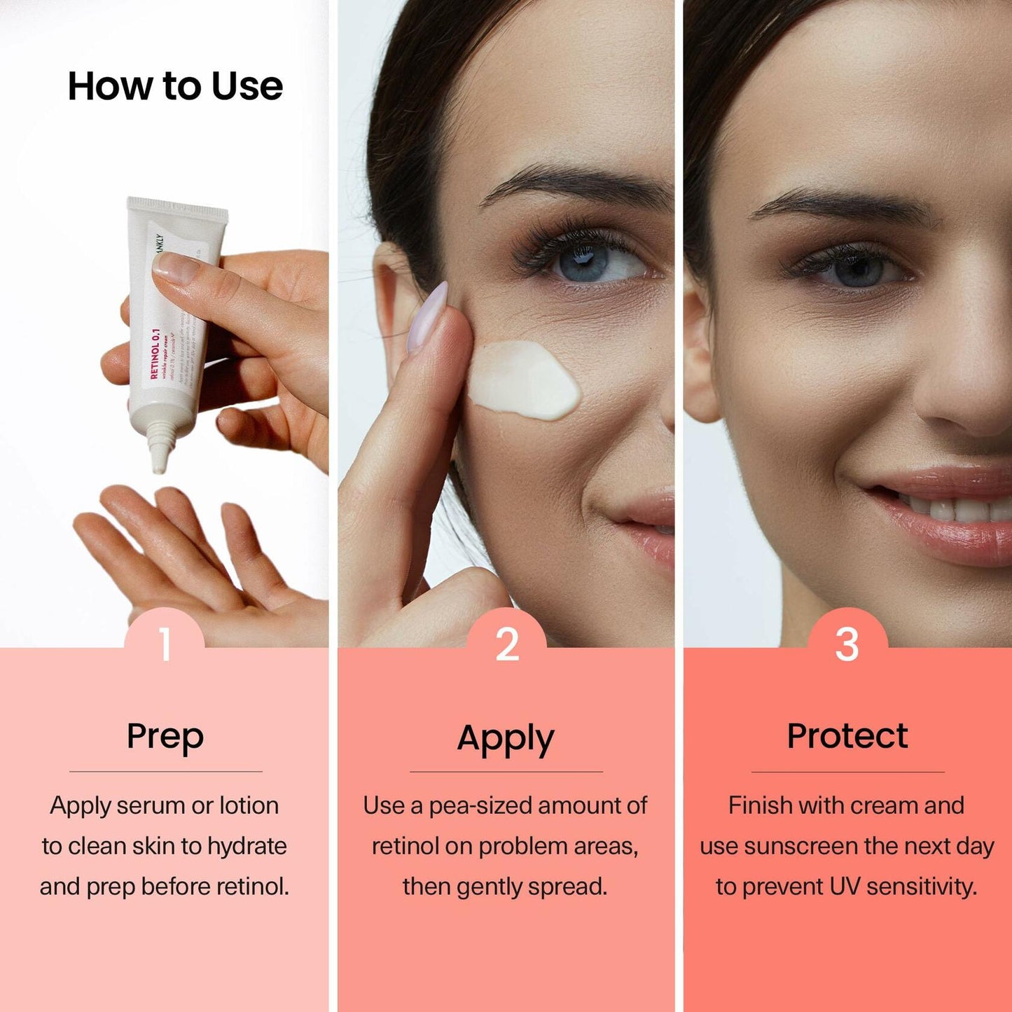 BestBy12/26 FRANKLY Retinol 0.1% Cream 1.01oz Night Anti-Aging Korean Skin Care