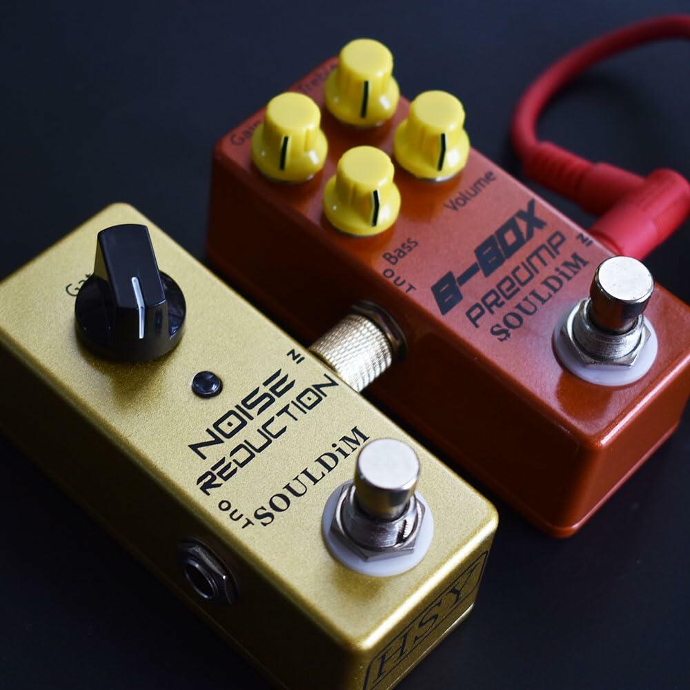 SoulDiM Noise Reduction Guitar Pedal Mini Noise Kill True Bypass for Bass