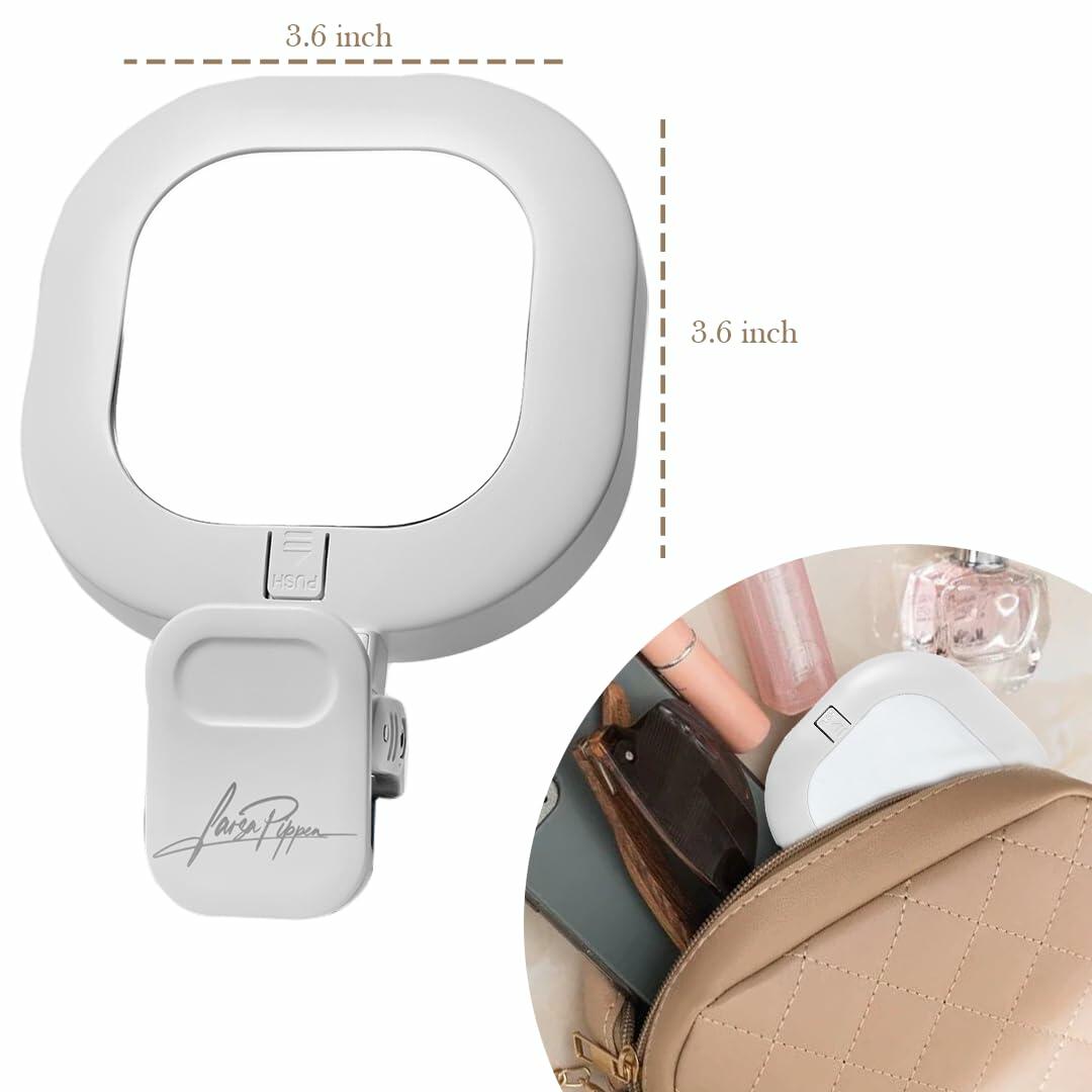 THE LARSA LIGHT Larsa Pippen LARSA Light LED Selfie-Light Clip White