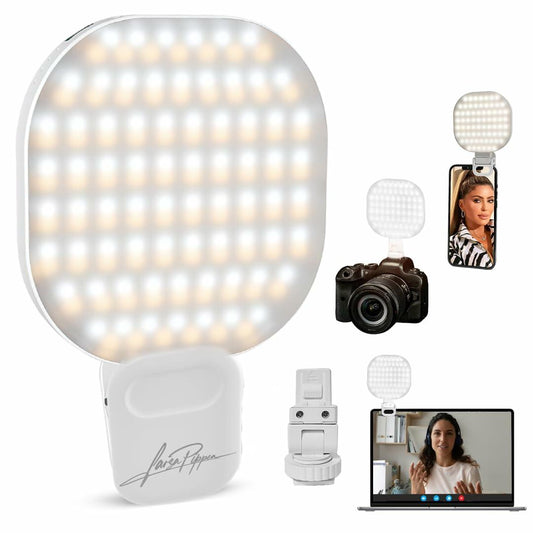 THE LARSA LIGHT Larsa Pippen LARSA Light LED Selfie-Light Clip White