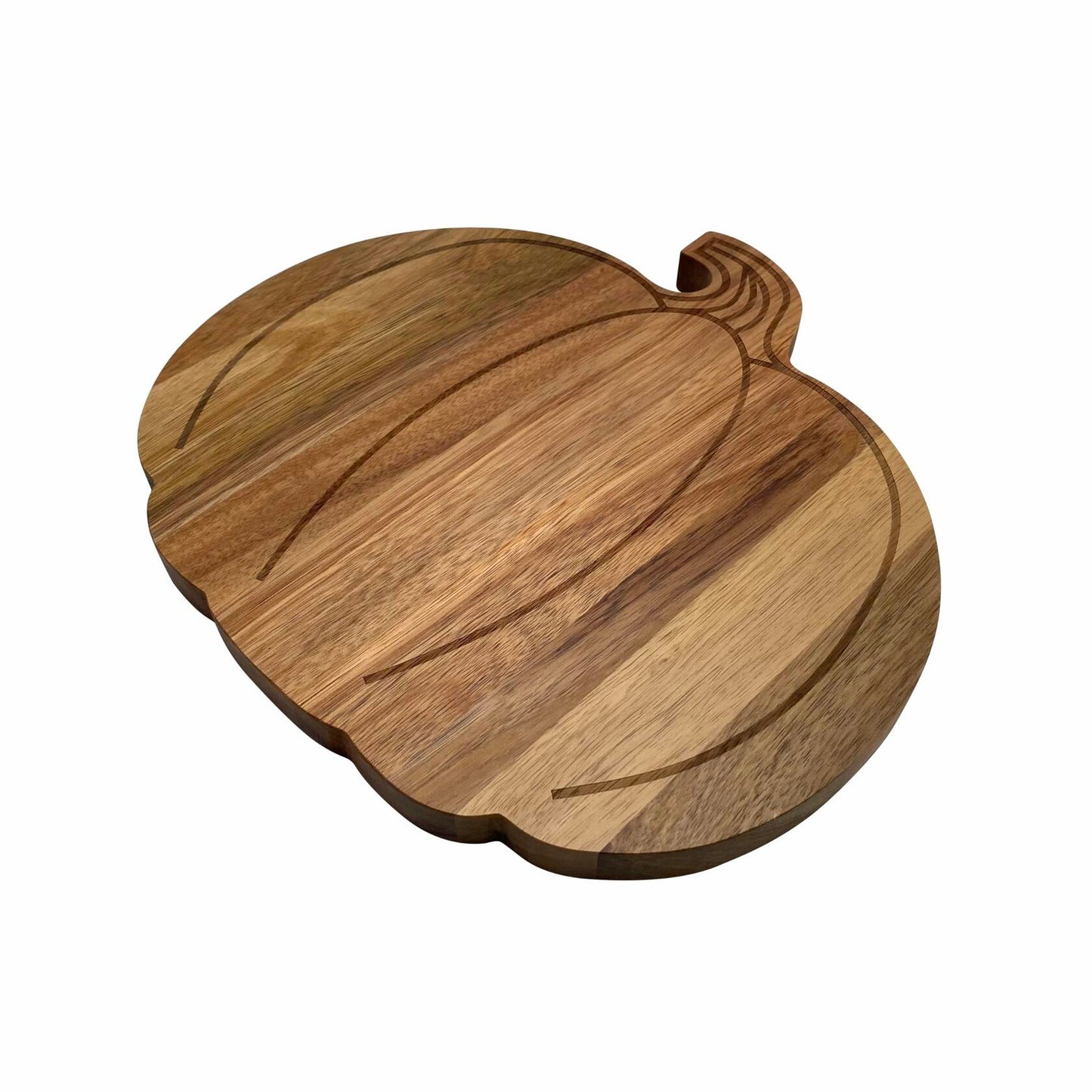 FASTYJK Halloween Pumpkin Wooden Cutting Board with Handle 14.96x11.81in