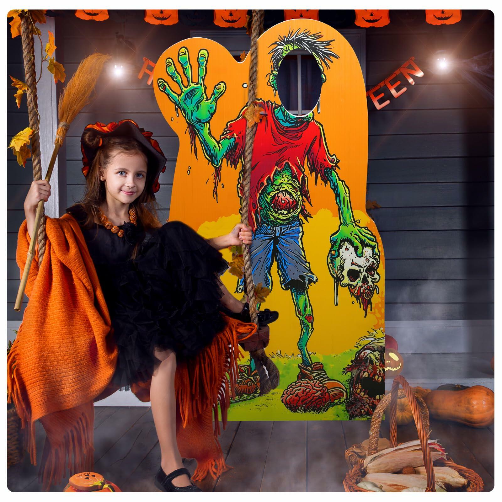Roowest 6ft Halloween Life Size Cardboard Cutout Prop Party Decoration