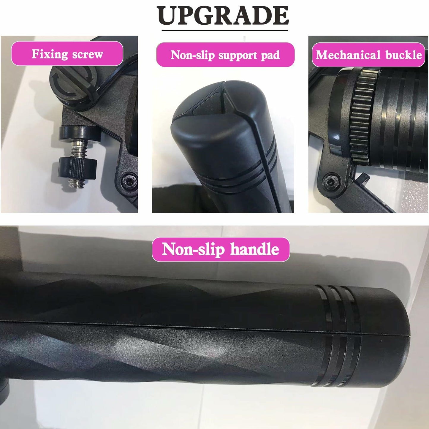 OUSHAACK 69in Phone Tripod Selfie Stick Lightweight Stand with Remote