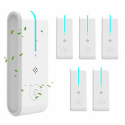 Yaindhi Plug InAir Ionizers Negative Ion Air Purifier Quiet Portable White 6Pack