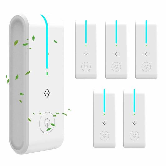 Yaindhi Plug InAir Ionizers Negative Ion Air Purifier Quiet Portable White 6Pack