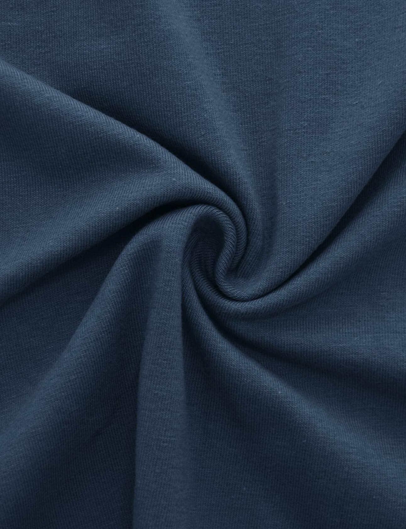 Minthunter Women's Long Sleeve Color T Shirt Round Neck Grey-Pink-Blue Size L