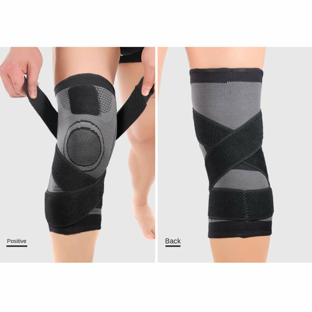 Mumian Knee Sleeve Compression Support Black Single Size XXXL