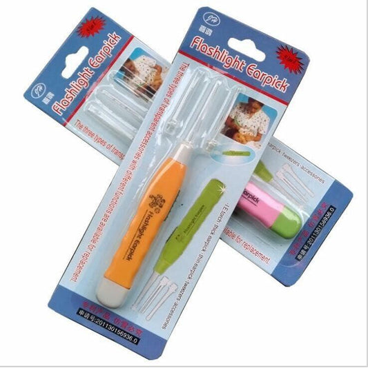 YIGO MASTER LED Light Ear Wax Removal Tool Multi-Color Pack