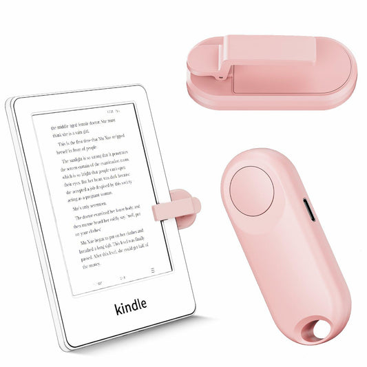 Sycelu RF Remote Control Page Turner for Kindle Paperwhite Pink