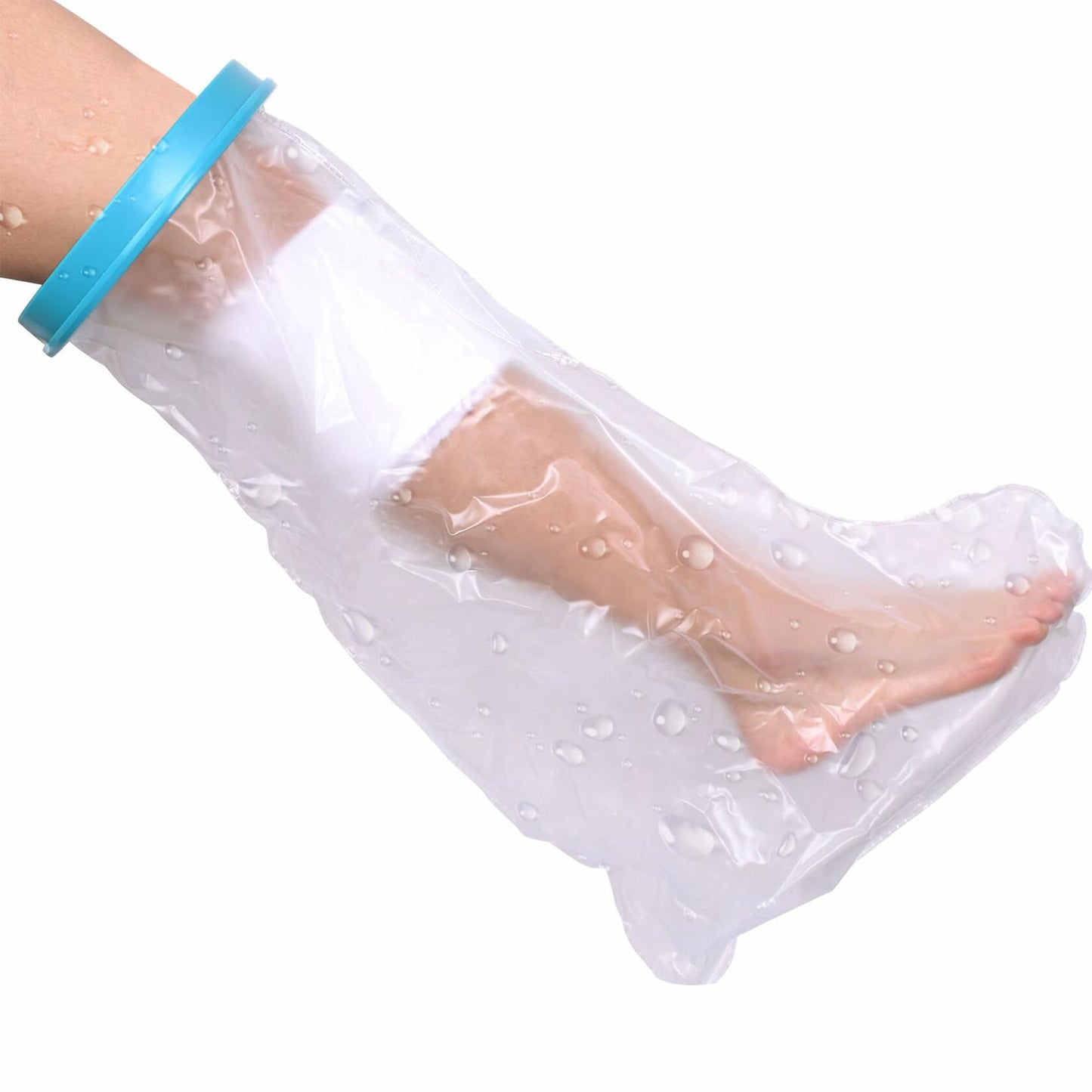 QBYVQQN Kids Cast Cover Waterproof Lower Leg Protector Soft Seal Shower