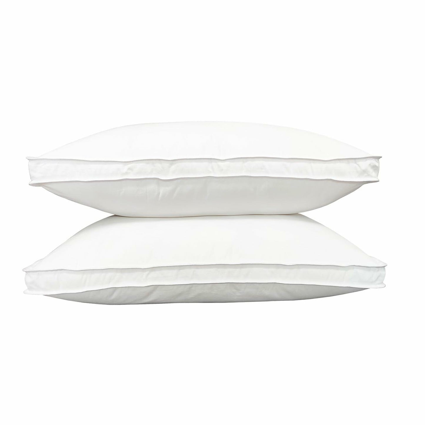 UPISM Premium Bed Pillows Queen Size Set of 2 Down Alternative White