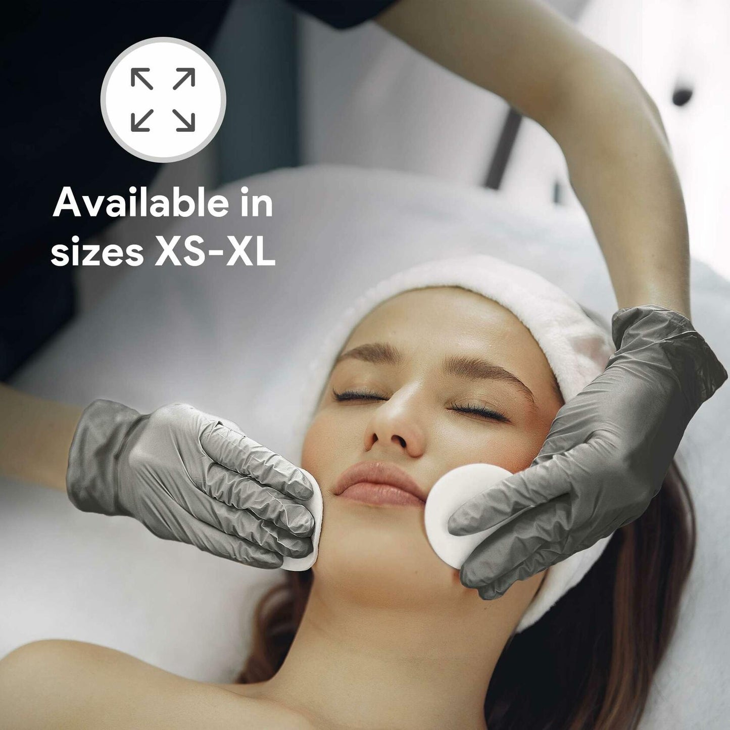 WECARE Chrome Disposable Nitrile Gloves 200 Pack Blue Medium