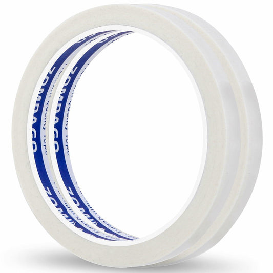 ZOMPAGO Beige Art Tape 0.8in x 164ft Removable Low Tack Masking Tape