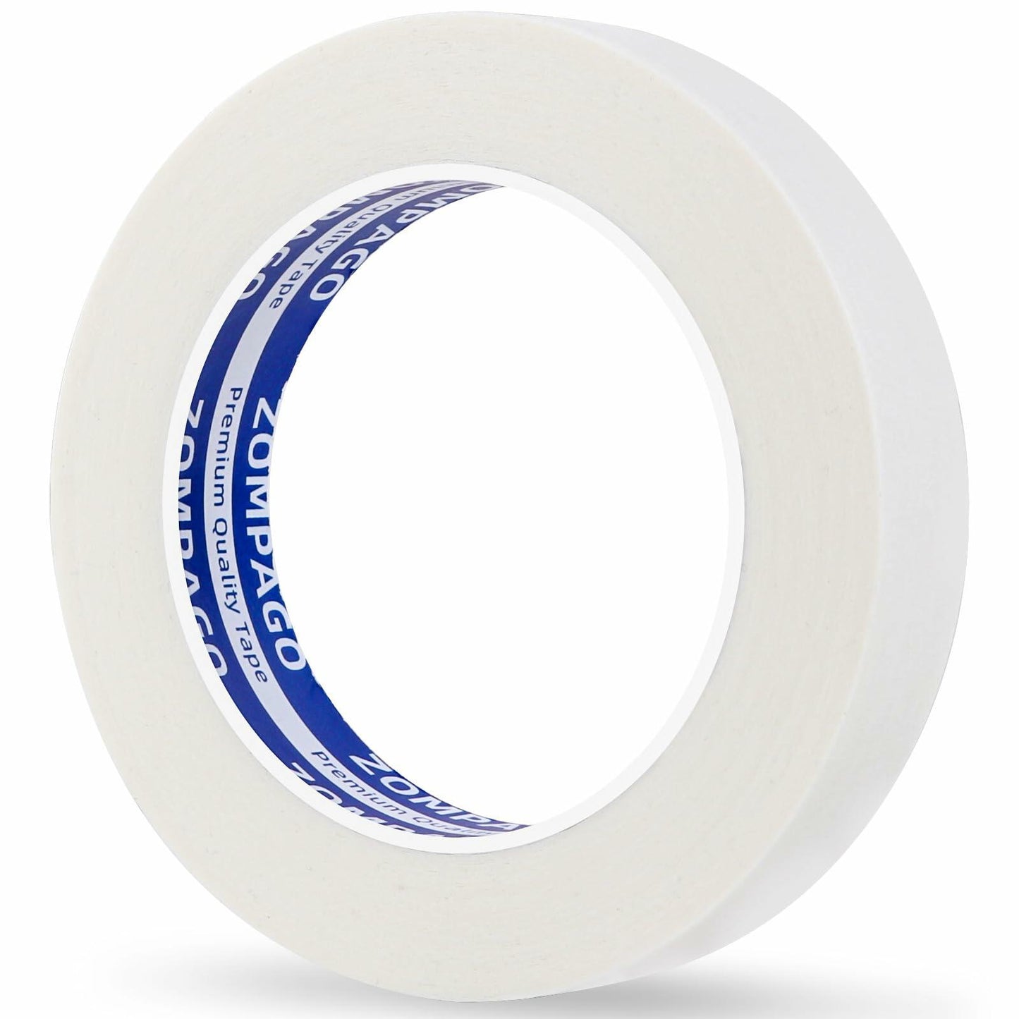 ZOMPAGO Beige Art Tape 0.8in x 164ft Removable Low-Tack Masking Tape