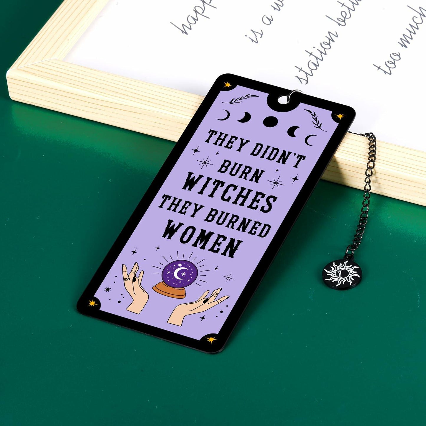 FOOZDEEVAAQ Feminist Gifts Purple Alloy Steel Anti Patriarchy Style