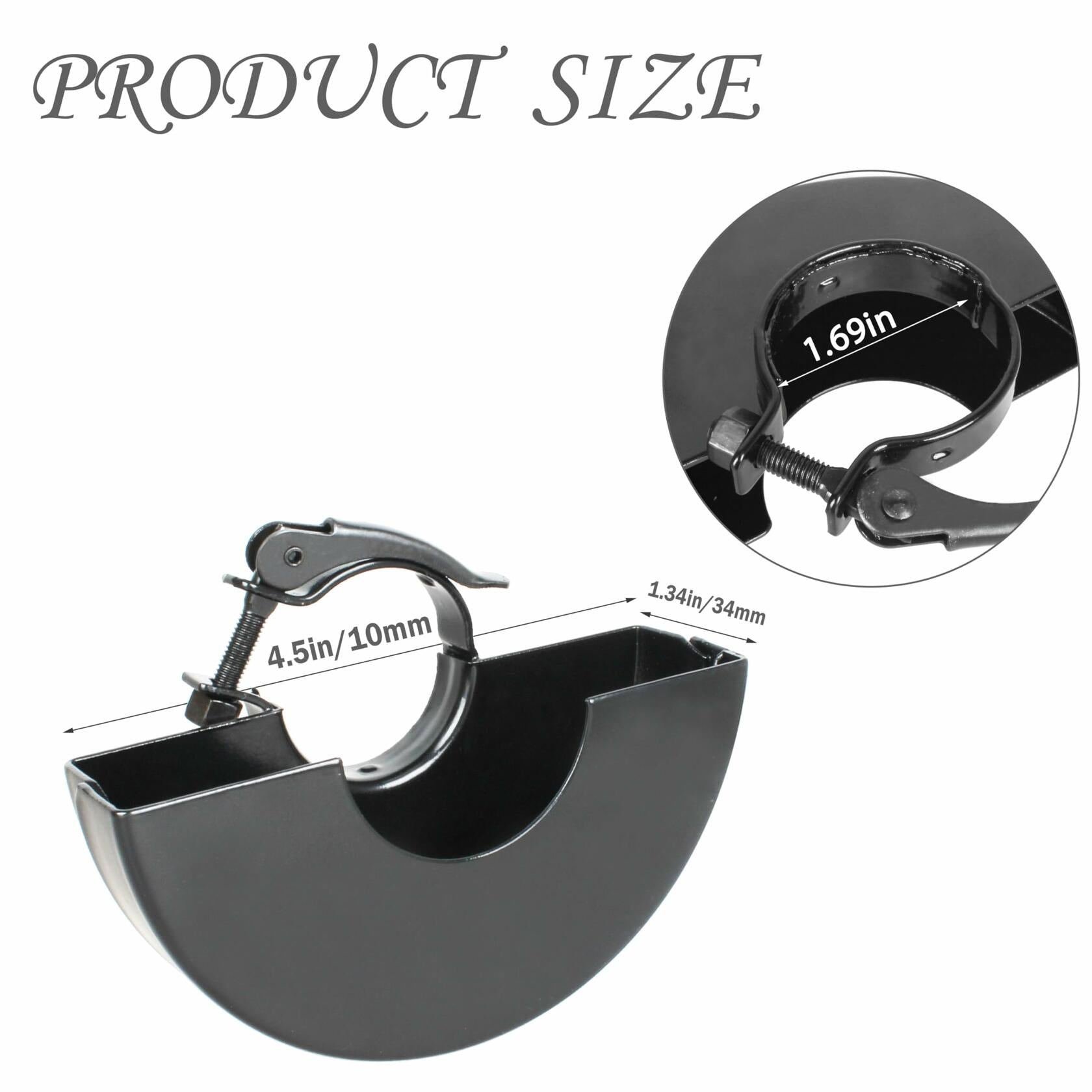 Rawolp Grinder Guard 4-1/2" QGKC125 for DEWALT MAKITA RYOBI METABO Craftsman