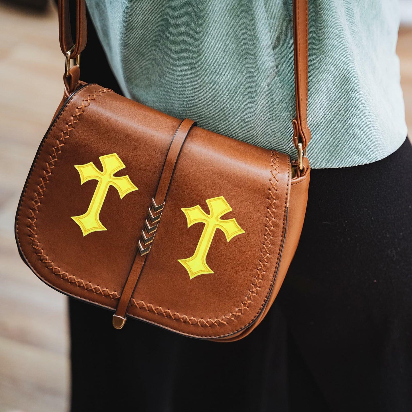 PATIKIL Cross Embroidered Patches 11 Pcs 4.1x2.8in Multicolored Iron On