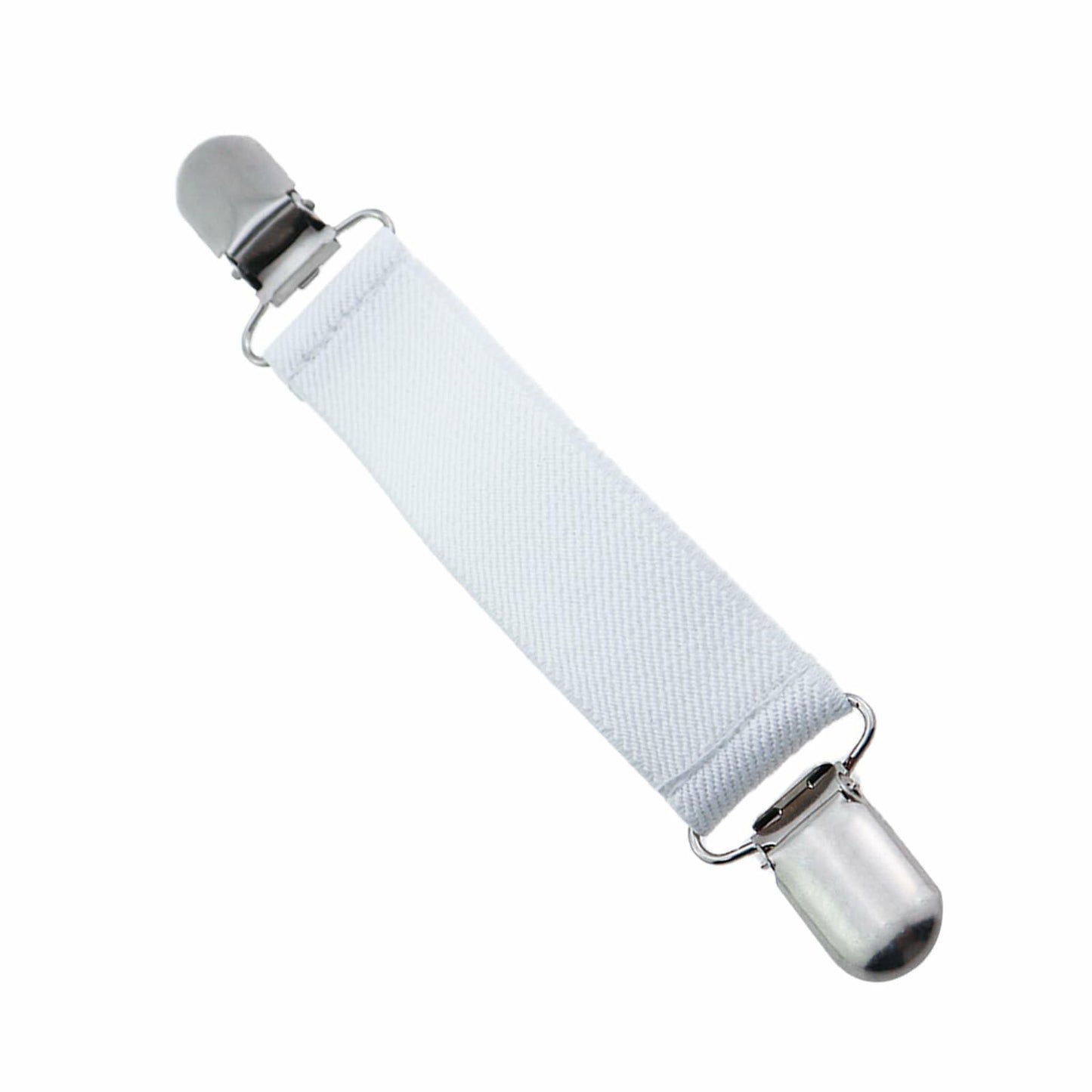 Guifeng 4PCS 150mm Stainless Steel Dress Clips Black White Elastic