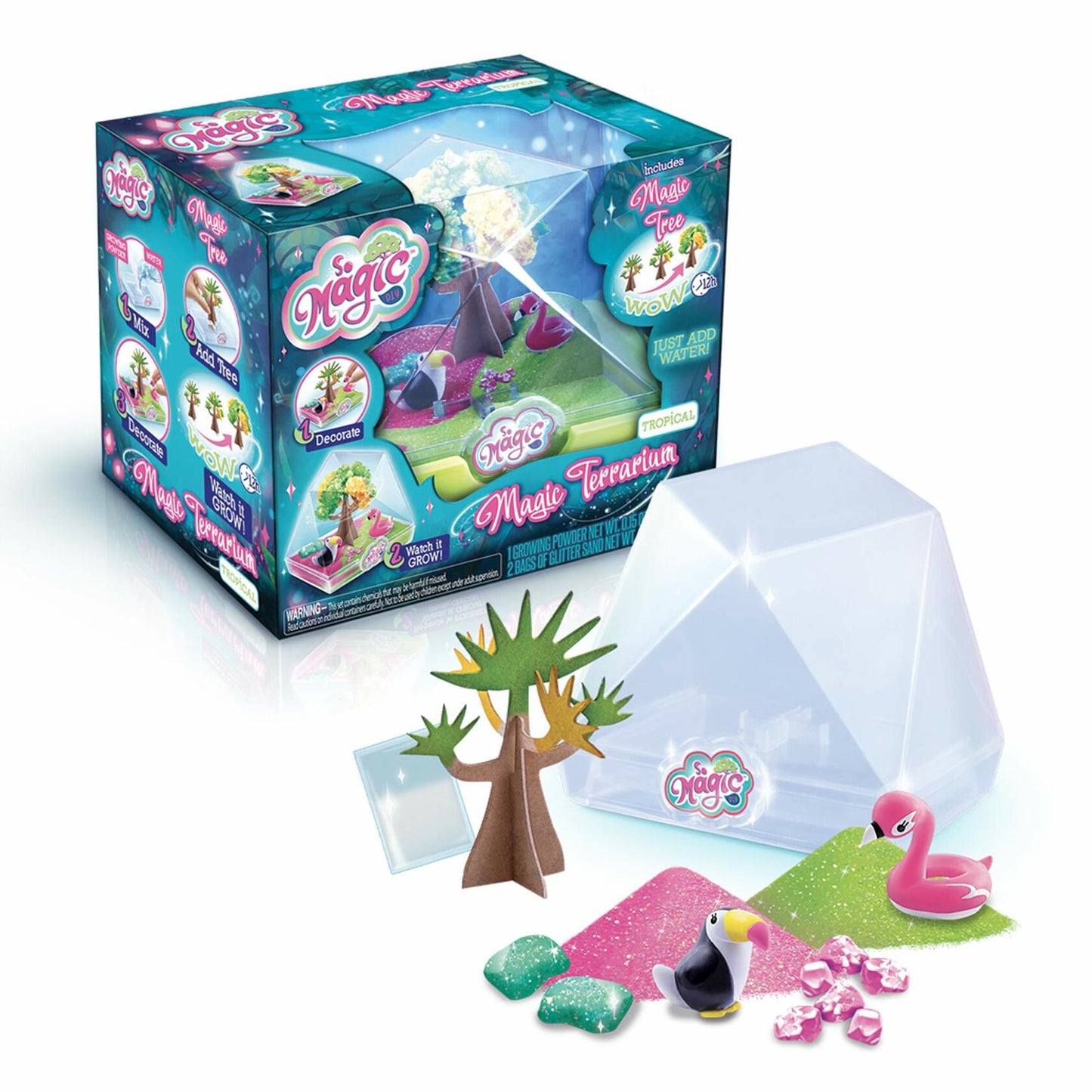 Canal Toys So Magic DIY Medium Magic Terrarium Kit Tropical