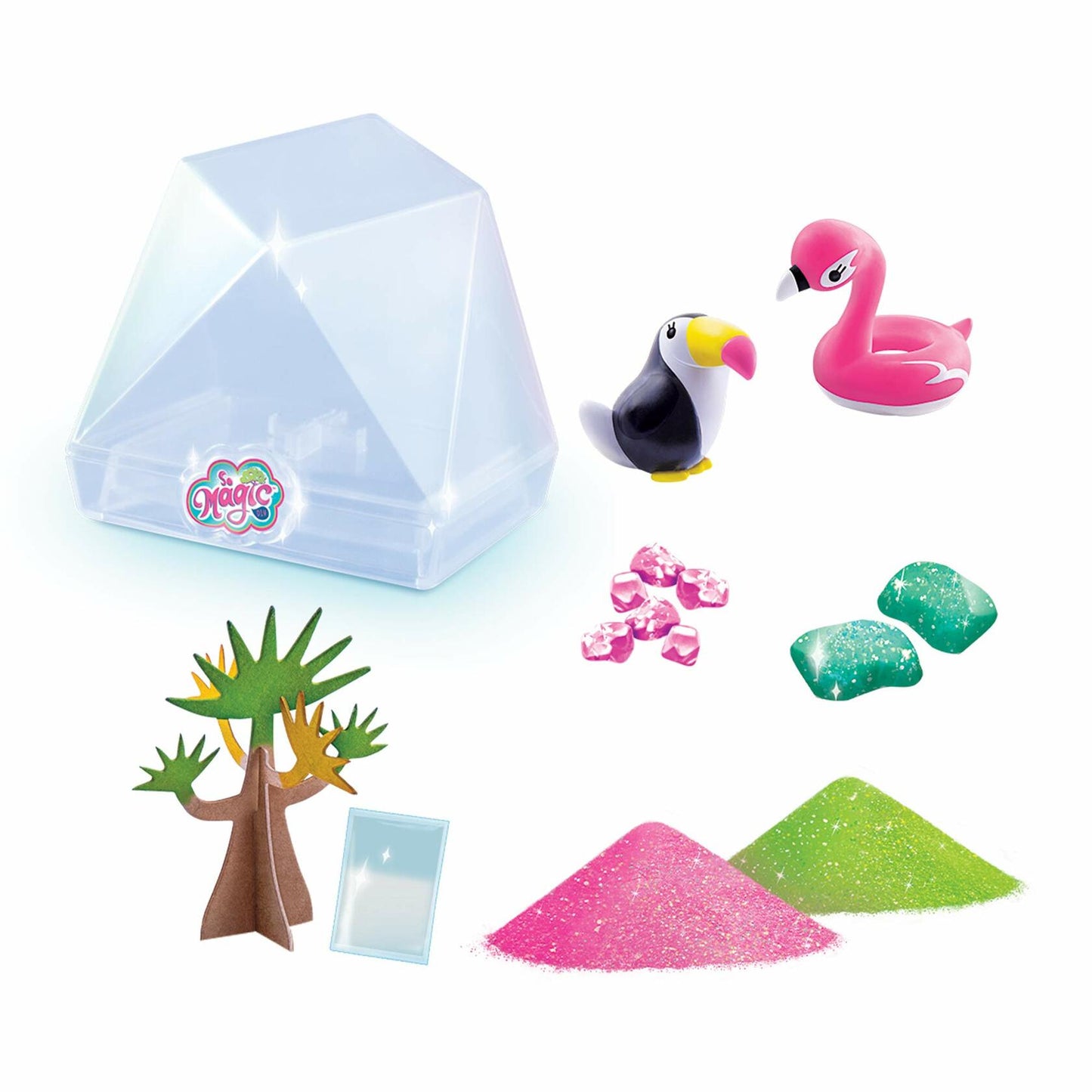 Canal Toys So Magic DIY Medium Magic Terrarium Kit Tropical