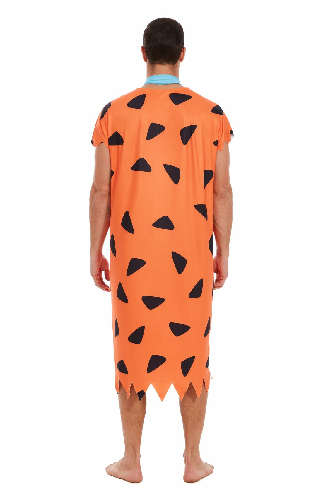 Waist Wow Halloween Adult Couple Costume Cosplay Party Orange Size XL