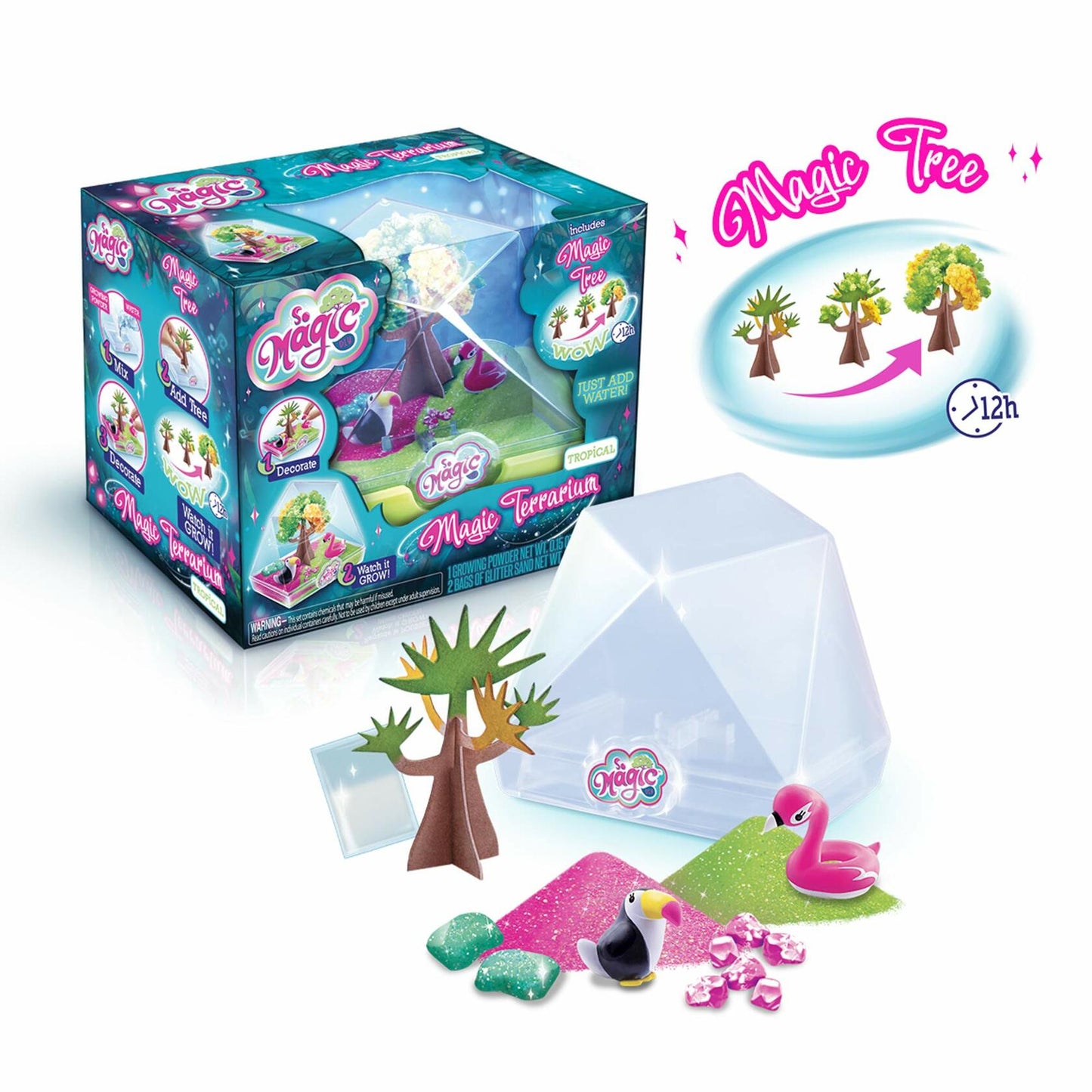 Canal Toys So Magic DIY Medium Magic Terrarium Kit Tropical