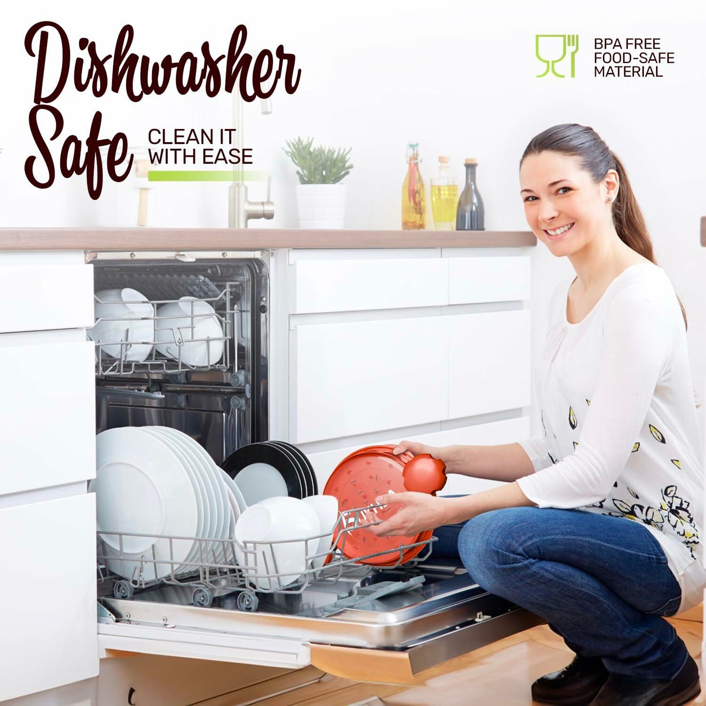 SUKHDA Chicken Shredder Tool Twist Pro Grinder with Brush Meat Claws Red