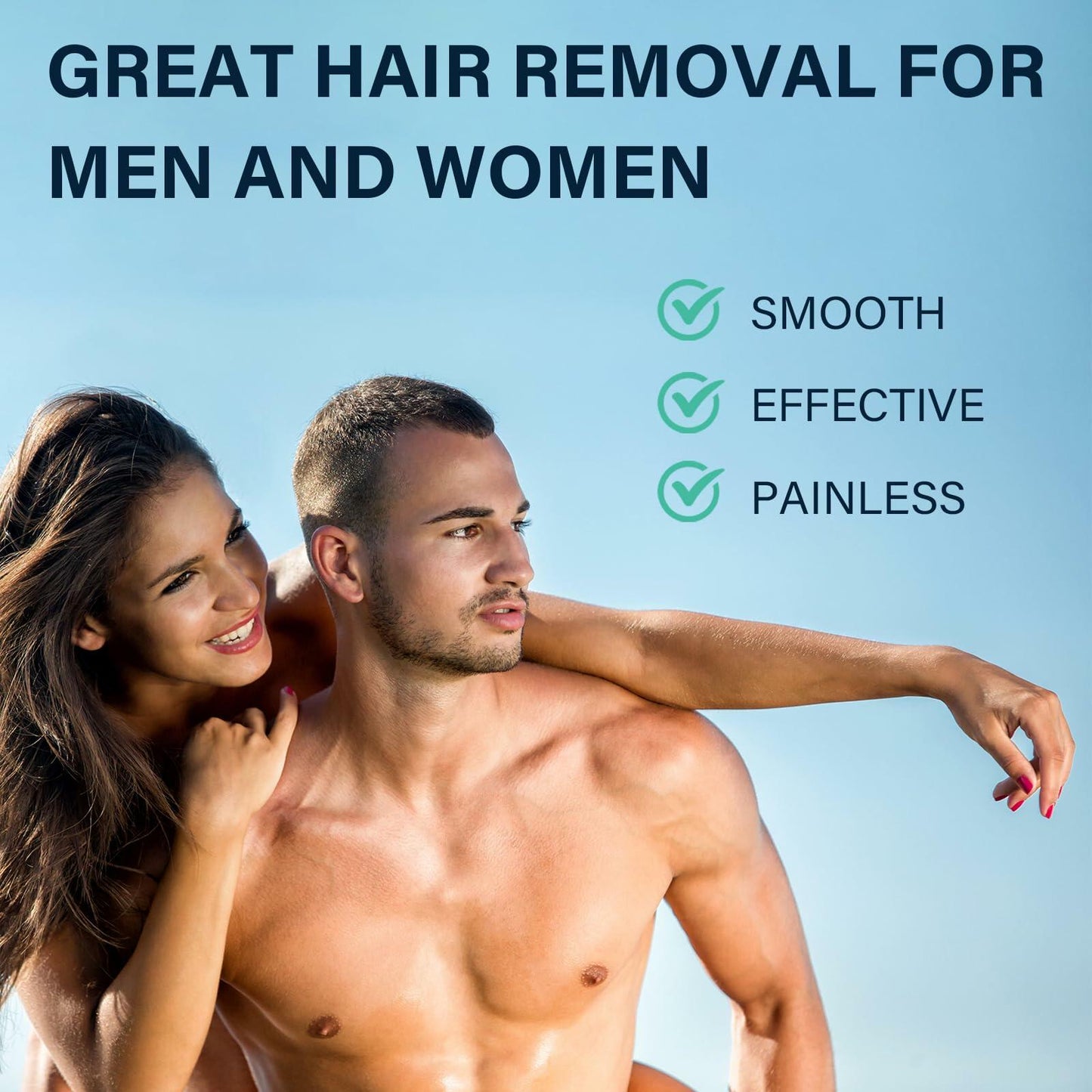 DENZELGARY Facial Depilatory Cream Hair Removal Painless Pubic Travel