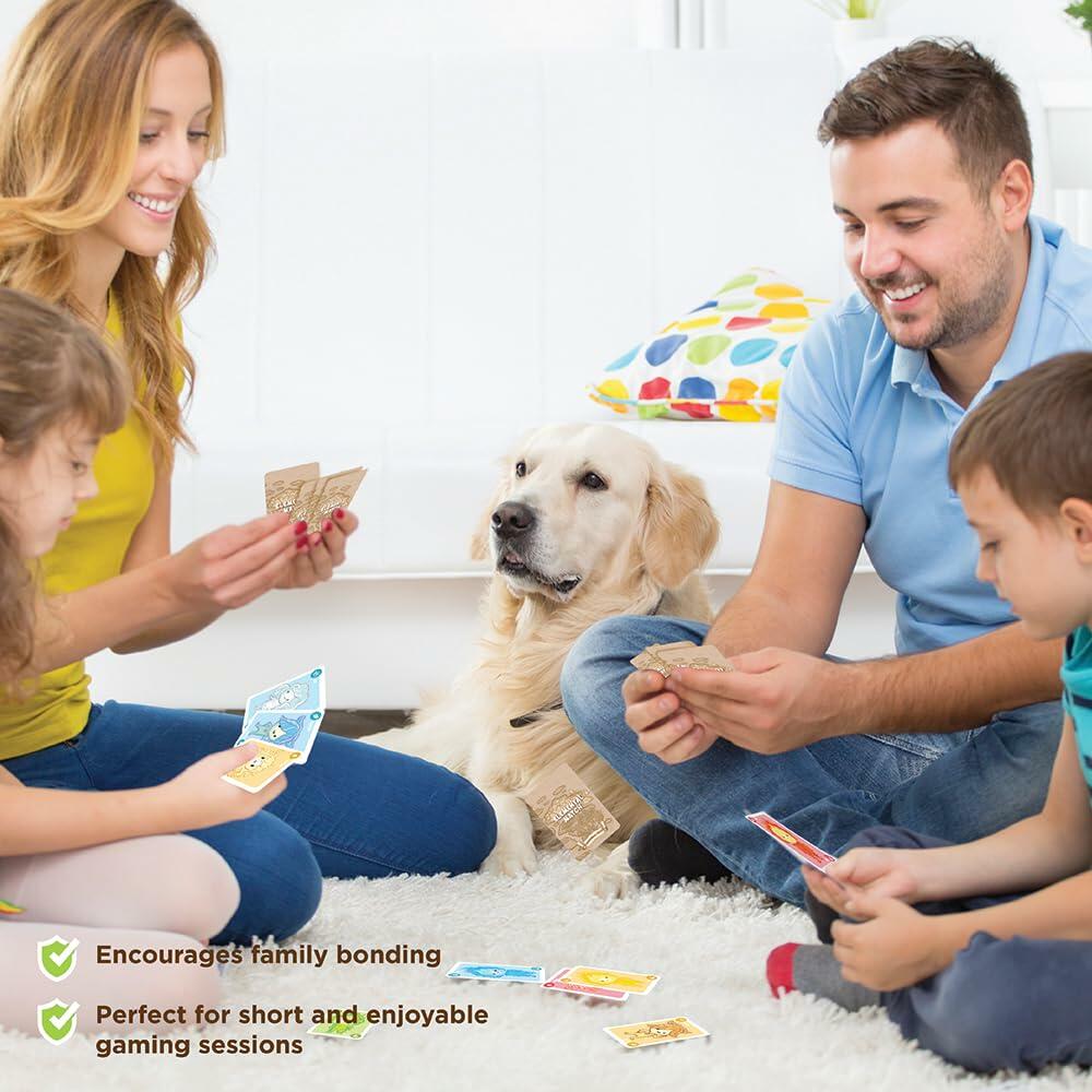 The Playful Owl Fun Card & Memory Games for Kids 2-8 Travel Size Adventure