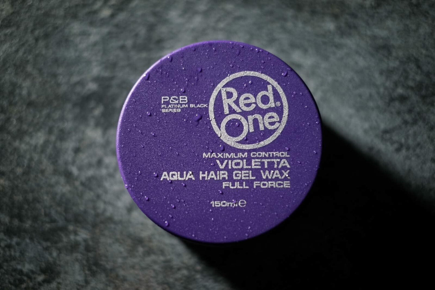 Redone Red One Aqua Hair Wax Black 150ml Hair Gel Wax Full Force