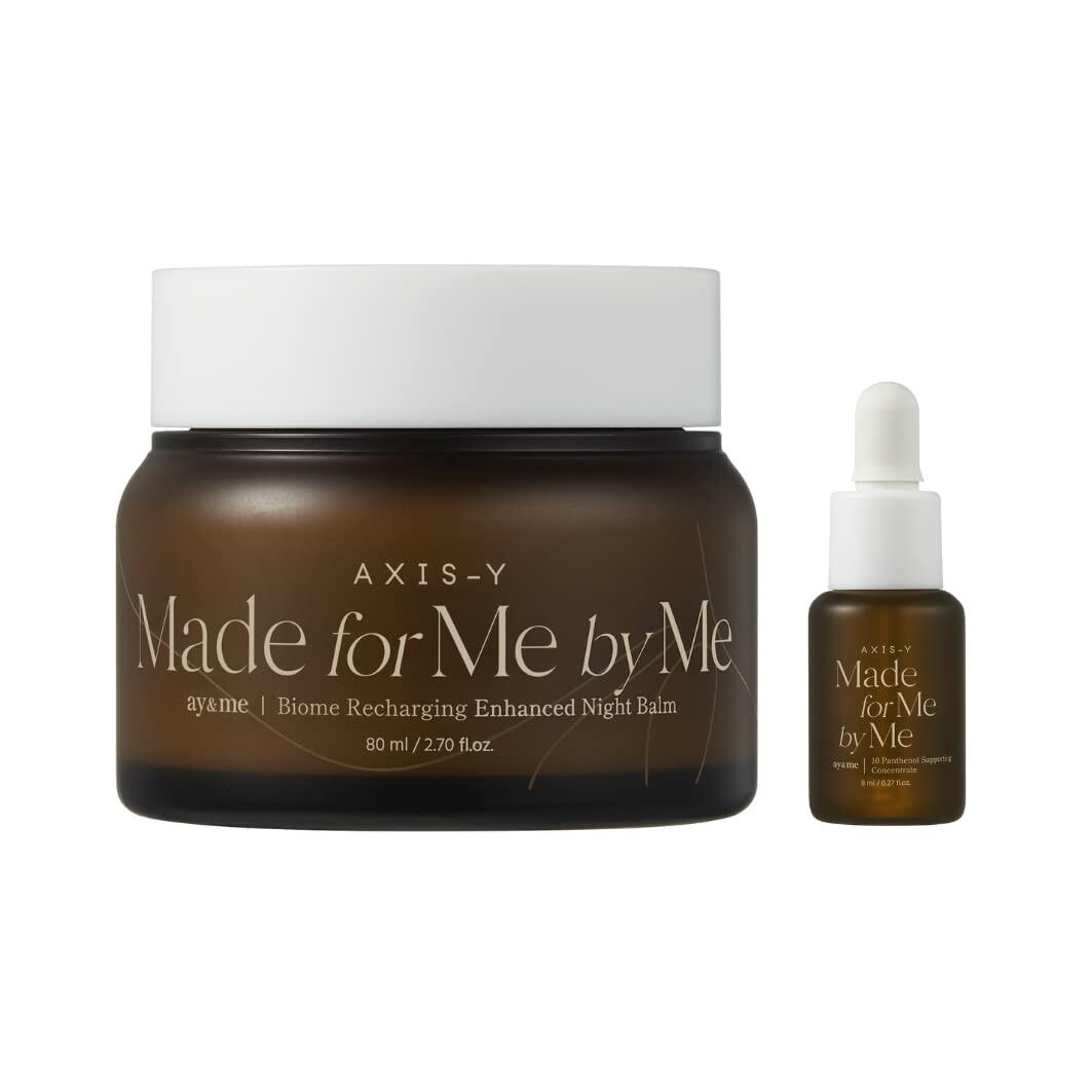 AXIS-Y Biome Recharging Night Renewal Set Skin Barrier Cream 2.7 & 0.27oz