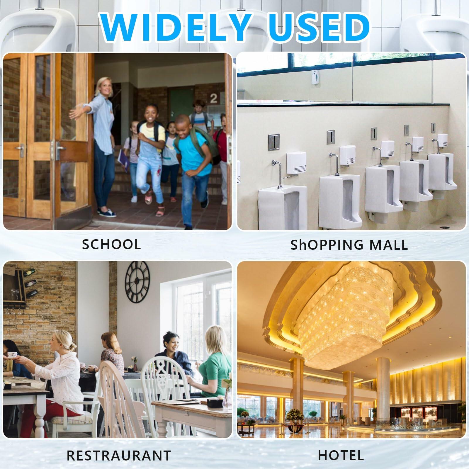 DKundZH 20 Pack Urinal Screen Deodorizer Urinal Cakes Fresh Scented Pads