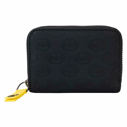 Loungefly Batman 85th Anniversary Organizer Accordion Faux Leather Black