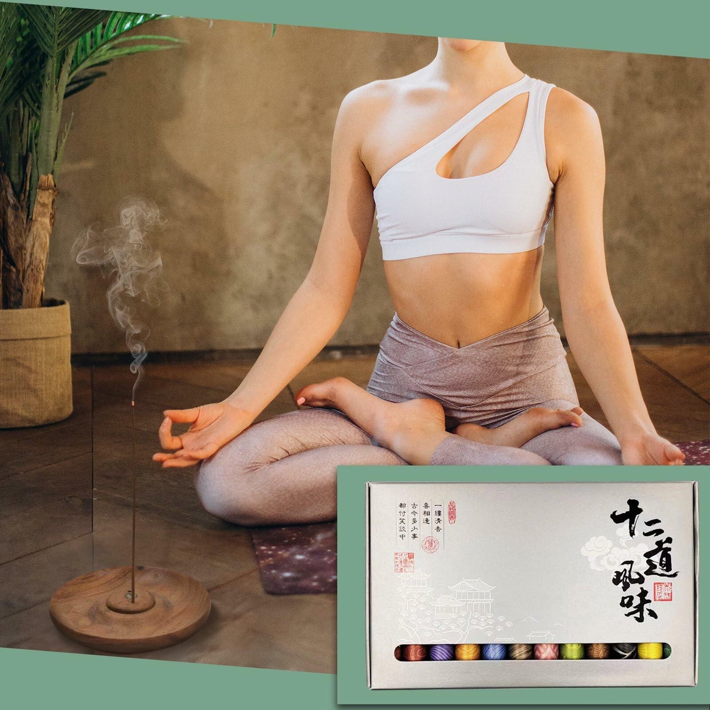 Rhinenet Incense Sticks Wu Chen Xiang Aromatherapy Relaxation Meditation