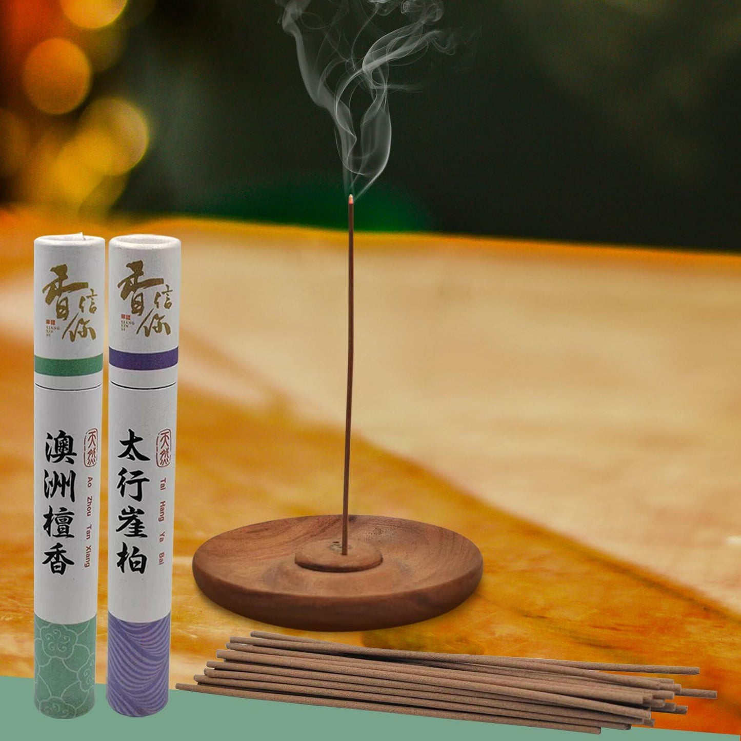 Rhinenet Incense Sticks Wu Chen Xiang Aromatherapy Relaxation Meditation