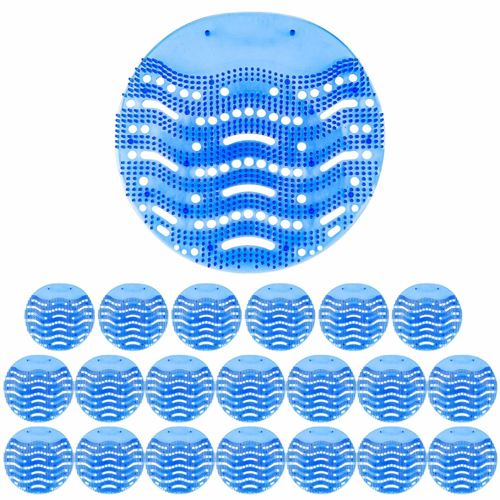DKundZH 20 Pack Urinal Screen Deodorizer Urinal Cakes Fresh Scented Pads