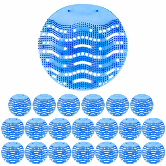 DKundZH 20 Pack Urinal Screen Deodorizer Urinal Cakes Fresh Scented Pads