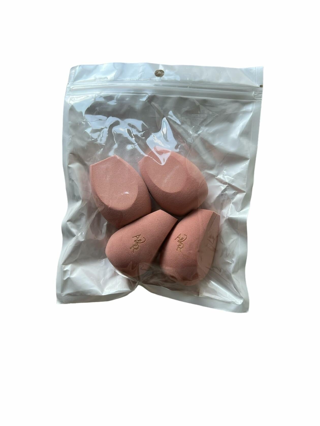 Generic A&R Beauty Blender Sponge Set 4 Pcs Browinsh Pink Latex Free