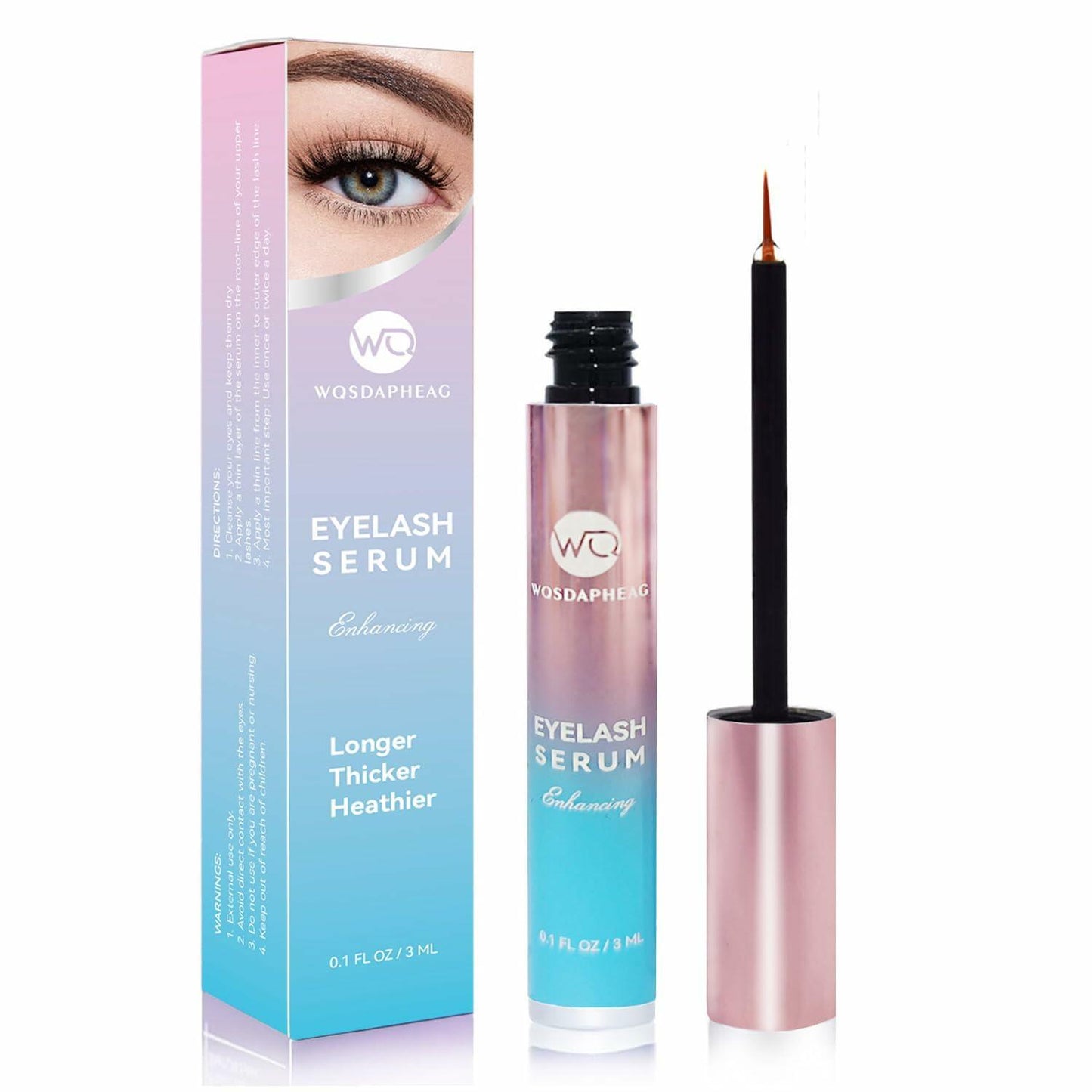 WQSDAPHEAG Eyelash Growth Serum Medium Multi-color Size Medium