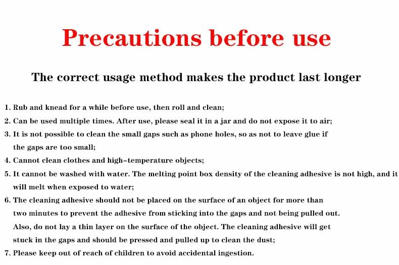 DJFOG Car Cleaning Gel Keyboard Cleaner Auto Dust Vent Detail Tool