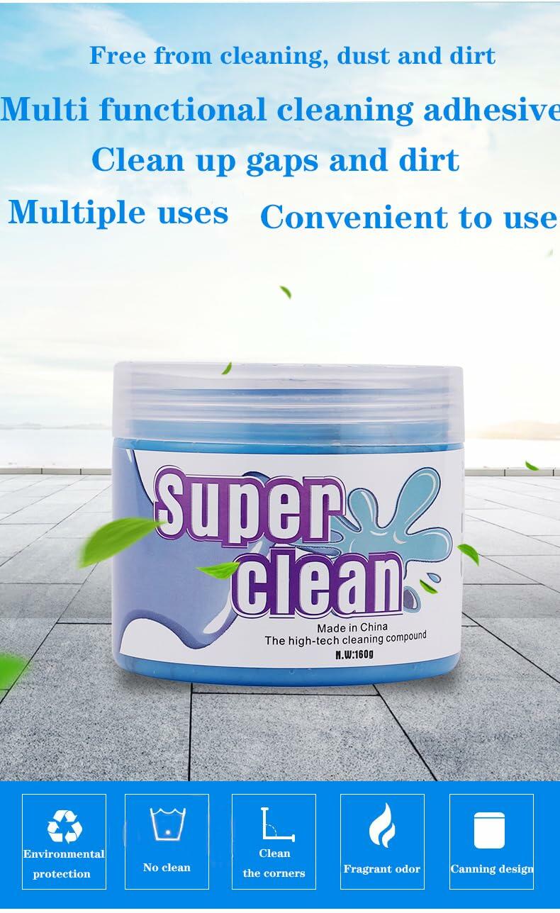 DJFOG Car Cleaning Gel Keyboard Cleaner Auto Dust Vent Detail Tool