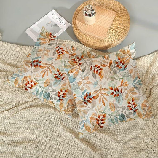OFIRD Fall Decor Pillow Covers 12x20 Pack of 2 Leaf Colorful Outdoor