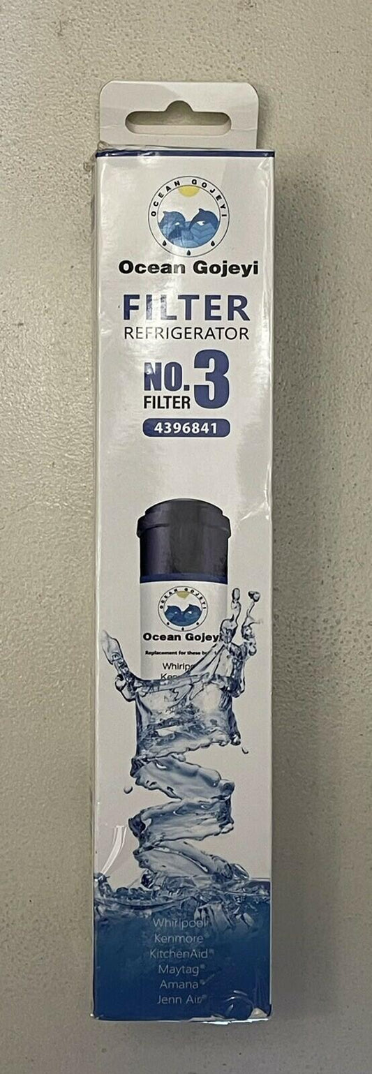 Ocean Gojeyi Refrigerator Water Filter No.3 4396841 White 300Gal Capacity