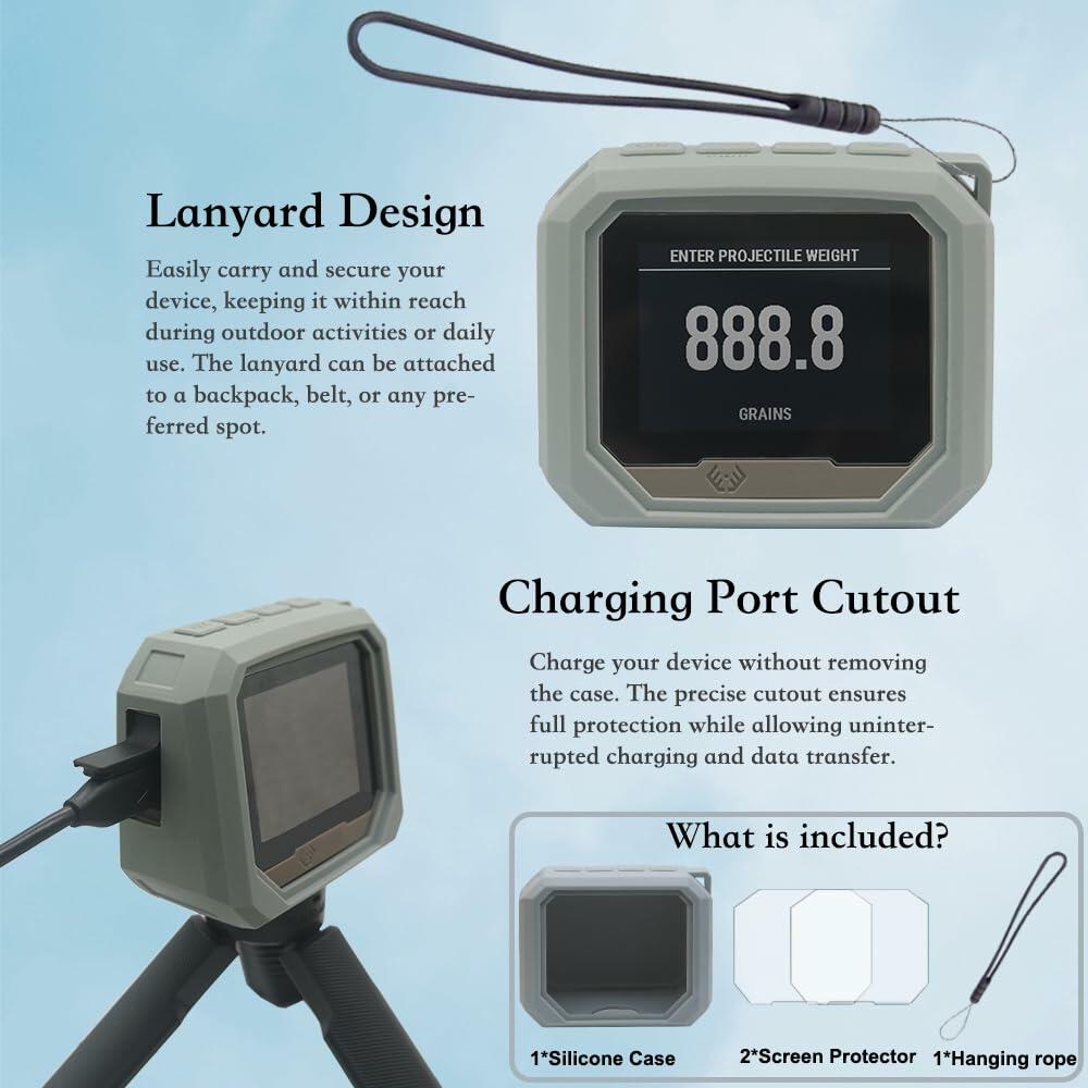 Xero Silicone Protective Case for C1 Pro Chronograph Grey Case Only